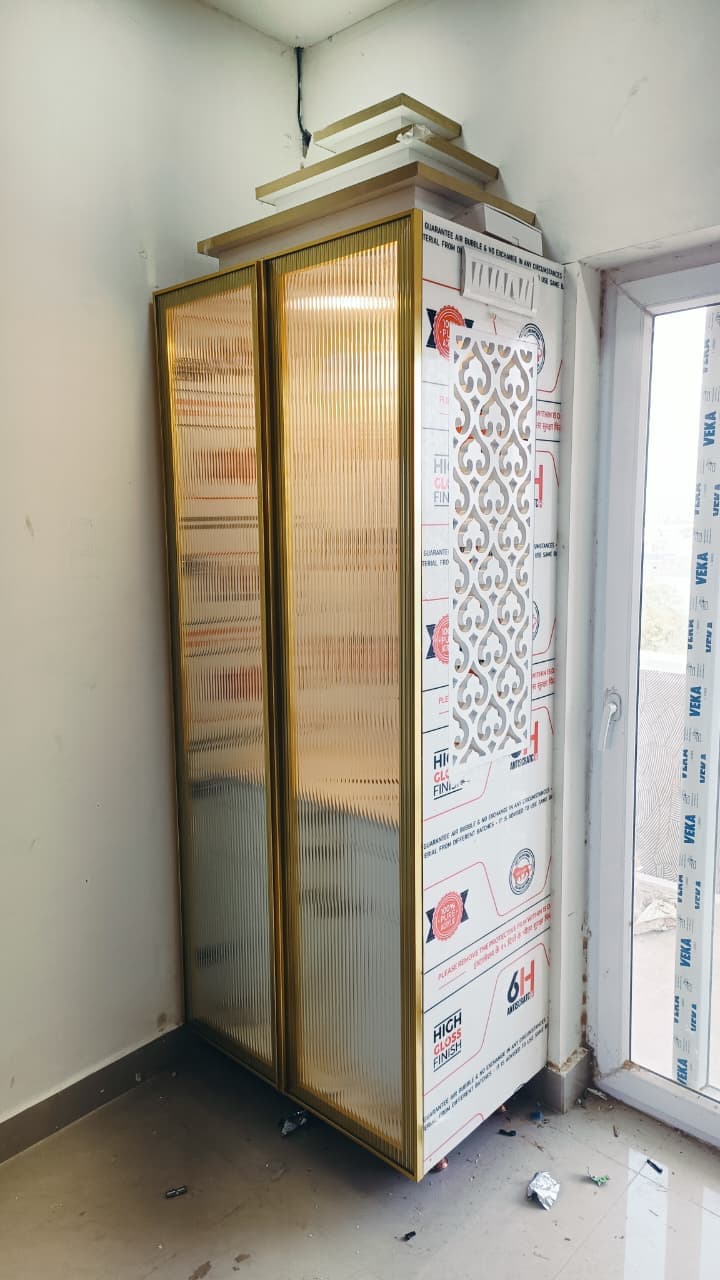 SV-Interiors pooja unit design project