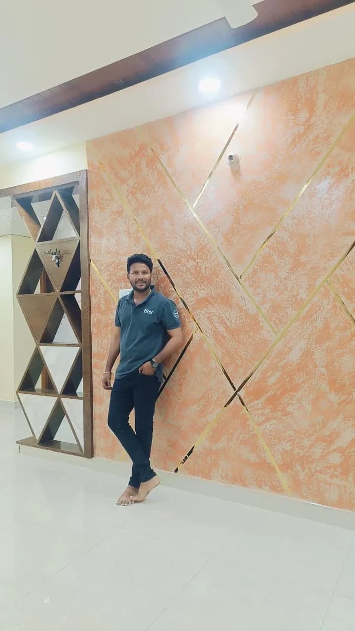 SV-Interiors tv unit design project